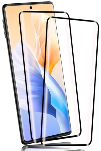 Carantee 2 Pièces Verre Trempé pour Google Pixel 8 pro, 3D Couverture 9H Dureté Anti-rayures vitre protection, pas de bulles, Ultra HD Toucher Sensible protection écran pour Google Pixel 8 pro