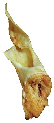 FEBO Lammohren mit Muschel 500g getrocknet für Hunde – Aus Deutschland, Natürlicher Kausnack, Getreidefrei, Ohne Zusätze, Zahnpflege, Fettarm, Einzelkauartikel, Schonend getrocknet w. pansen, ziemer