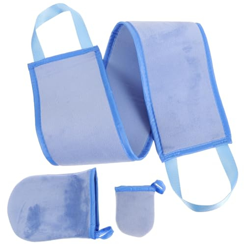 Selbstbräunungshandschuh Blau und Rücken Applikator Finger | 1 Satz, Flocking Oberfläche, Gleichmäßige Anwendung, Sicher und Einfach, für Männer und Frauen