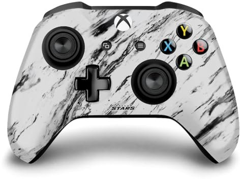 Head Case Designs Offizielle NHL Marmor Dallas Stars Vinyl Haut Gaming Aufkleber Abziehbild Abdeckung kompatibel mit Xbox One S/X Controller