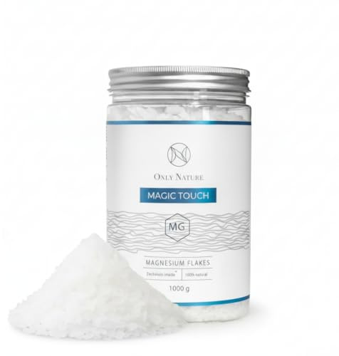 Magnesiumchlorid - Magnesium Flakes Zechstein Inside 1 kg – Magnesium Flocken - Fördert Einen Gesunden Schlaf und Reduziert die Müdigkeit
