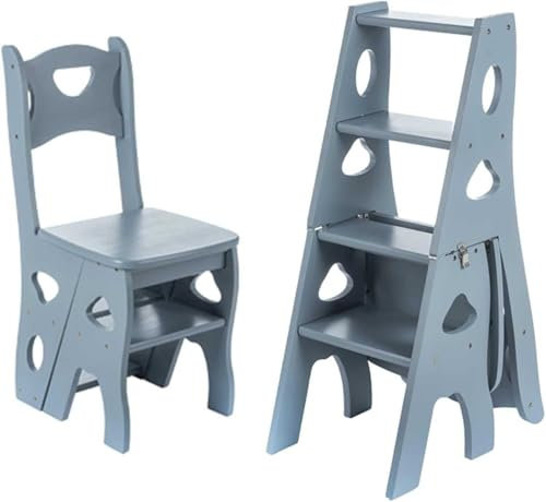 4 Tier Folding Step Ladder Lightweight Portable Display Stand Storage Shelf - Home Stool, Convenient & Space-Saving Organizer