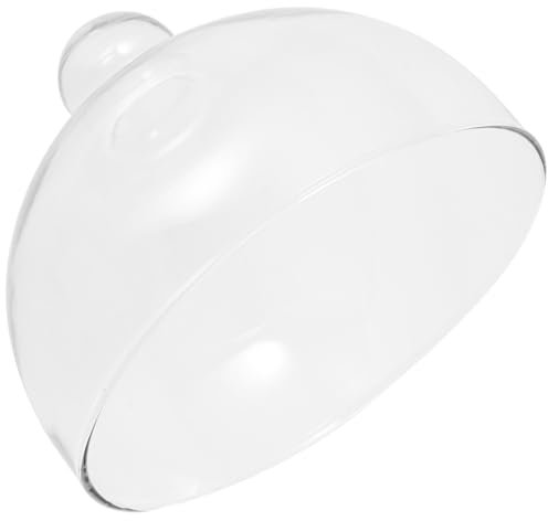MOLUCKFU Food Dome Cover Dessert Cloche Stable Base for Cake Muffins Cookies and Fruits Elegant Kitchen Accessory for Parties and Events