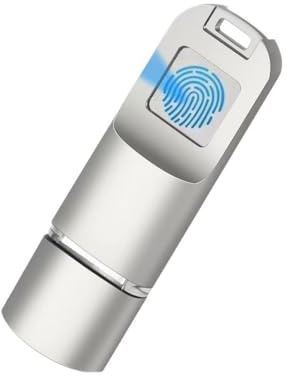 Lecteur d'empreintes digitales USB C 16-256 Go cryptage biométrique sécurisé stockage portable pour téléphones portables transfert rapide de données