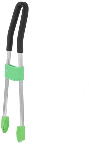 ROMISBABA Recogedor De Basura De Aluminio Multiusos, Pinza Larga Ergonómica Resistente, Herramienta Sanitaria Para Exteriores y Hogar, Agarre Fácil Para Recogida De Residuos y Papel Usado