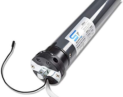 SCHARTEC Funk-Rolladenmotor - Rohrmotor Funk Rollladen - Rolladensteuerung 40 und 60 mm Welle elektrischer Rollladenmotor Set- Rolladenantrieb komplettset (Tube F 40-60)