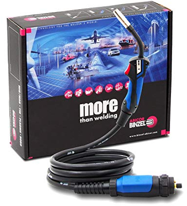 Abicor Binzel™ EVO PRO Schweißbrenner Originalgriff MB15 MIG/MAG Eurostecker (5 Meter)
