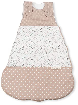 ULLENBOOM ® Gigoteuse bébé 0 à 3 mois, 56/62 Fleur de sable (Made in EU) - Sac de couchage pour nouveau-né - Toute l'année pour le printemps, l'automne et l'hiver, sac de couchage bébé avec 2.5 TOG