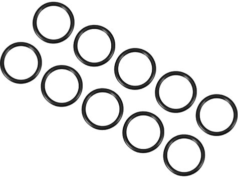 QUARKZMAN Nitrile Gomma O-Ring 38mm x 30mm x 4mm Guarnizioni di Tenuta Anelli Rubinetti Rotondo Guarnizione Rondella per Rubinetto Idraulica Riparazione Sigillatura Connessione, 10 Pezzi
