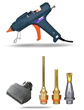 Pistola per colla a caldo Pistola For Colla A Caldo 15MM 200W 300W 3M Pistola For Colla A Caldo Industriale Uso Professionale Ad Alta Potenza Colla Stick 15MM (Color : SET-6, Size : 1)