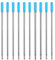 DOETYD 10er Pack blaue Nachfüllminen für Cross Kugelschreiber 11,5cm Tintenroller Nachfüllminen für Cross 8513 Rollerball