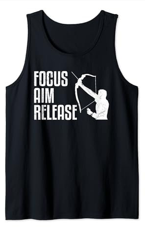 Bogensport, Bogenschütze, Bogenschießen, Pfeil und Bogen Tank Top