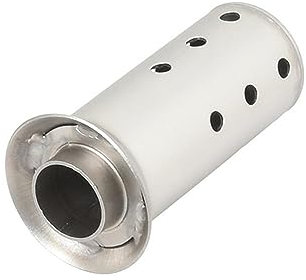 ENLIGMA Motorräder Auspuffanlage Universeller Motorrad-Auspuff-Escape-System-Schalldämpfer Schalldämpfer Modifizieren DB-Killer Eliminieren Reduzieren Lärm(63mm)