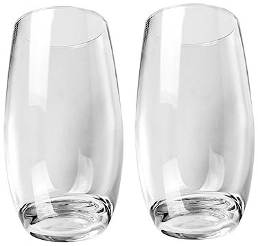 LABRIMP 2pièces Verres à Mojito Transparent De Multi-fonctionnels Pour Cocktails Et Jus Pour Maison