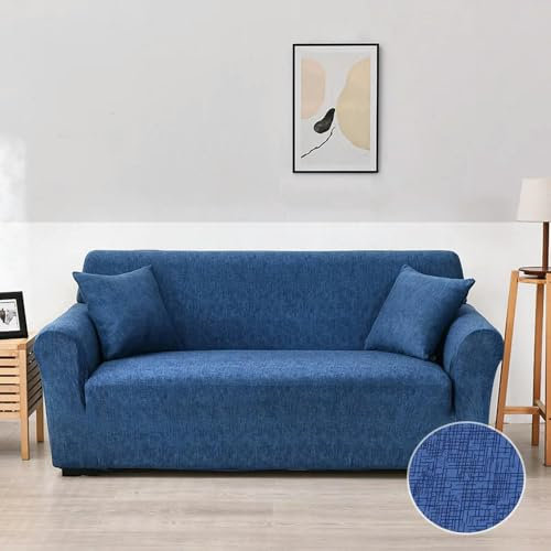 MEIFULLE 1 stück Geometrie Sofabezüge für Wohnzimmer Elastische Sofabezug Eckcouchbezug Sofahussen Stuhlmöbelschutz