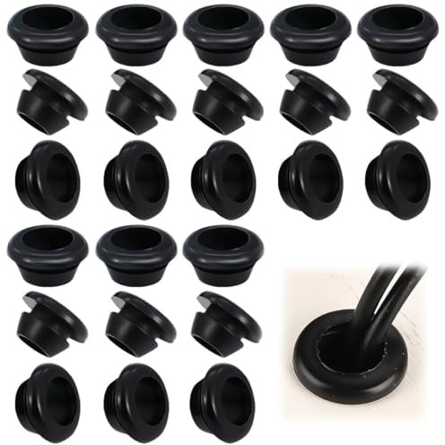 AWOGIPD 24 pcs embouts en caoutchouc, protection antirouille, oêle en caoutchouc, pièces et accessoires pour camping-car, pour réchauds de camping-car Dometic, Smev et Thetford