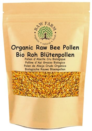 Pollen de fleurs brut bio en granulés – 100% naturel & certifié bio 500g
