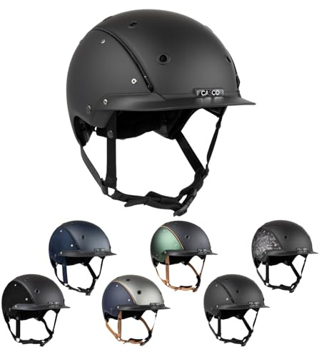 RL24 - Reithelm Champ von Casco inkl. Putzschwamm & Helmbox – Reitkappe Damen, Herren & Kinder – leicht, optimal belüftet & Perfekter Sitz – Reiterhelm in vielen Farben & Größen