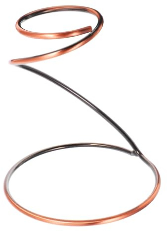 DECOMELODY Supporto per Gocciolatore di Caffè in Metallo Vintage, Porta Carta Filtrante Compatto Base Stabile, Accessorio per Bar e Preparazione Manuale del Caffè da Banco