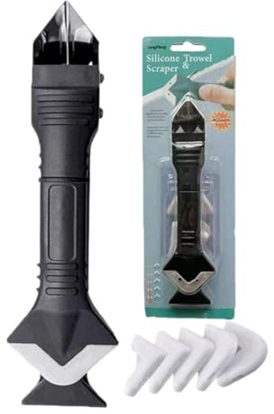 Fromevo JointFix – Lisseur et Extracteur de Joints Outil pour enlever le coulis et lisser les joints, grattoir en silicone, parfait pour cuisines et salles de bain