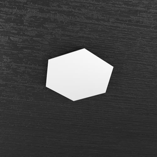 TOP LIGHT Plafón moderno LED GX53 L 29 cm metal blanco hexagonal