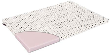 Träumeland Laufgitter-Matratze Exklusiv | Laufstallmatratze Bezug abnehmbar | Matratze gesteppt | Schaumstoffmatratze für Laufgitter 75x100cm & 100x100cm