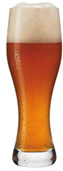 LEONARDO HOME 049447 Weizenbiergläser 0,33l Taverna 8er Set, Glas