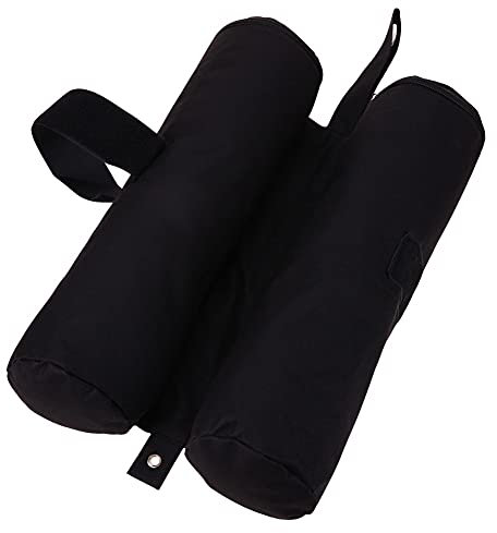 YFCTLM Pavillongewichte Markise Winddichte Bein Bein beindach Weight Taschen Outdoor Camping Zelt Sand Tasche Beine Gewicht Oxford Winddichte zels fixen sandbag Strand (Color : Black)