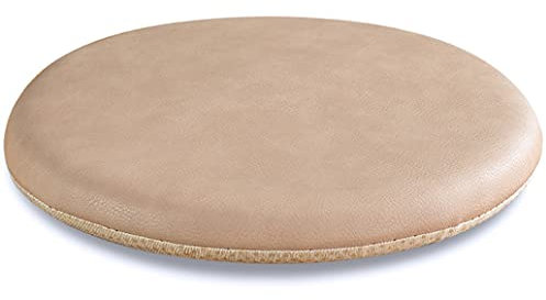 GYL-JL Rund Indoor Stuhlkissen Leder Runde Sitzkissen Stuhlauflage Home Office Küche Solides Sitzkissen (Color : Color 6, Size : 45 * 4cm)