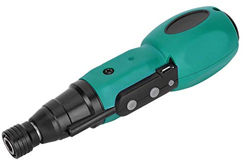 Taladro Destornillador Electrónico, Destornillador Inalámbrico Pequeño, Luz LED, Interruptor de Avance Y Retroceso, Cable de Carga USB
