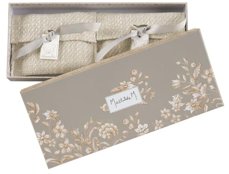 Mathilde M. Set mit 2 Duftbeuteln von Escale à Sintra - Fleur de Coton, grau