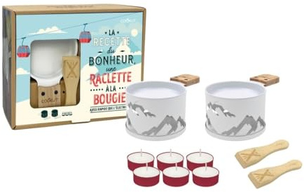 SET 2 RACLETTES BOUGIE 2022