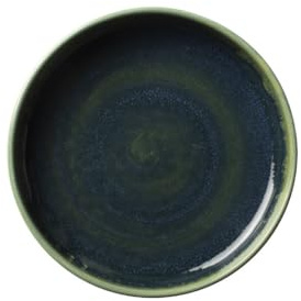 Steelite Aurora Vesuvius - Plato Hondo apilable Redondo de Esmeralda quemada de 13,5 cm, Paquete de 12