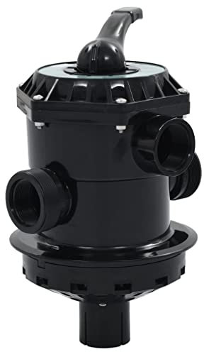 SKM Vanne multi-voies pour filtre à sable ABS 1,5 6 voies, poids : 2,54 kg, 91731