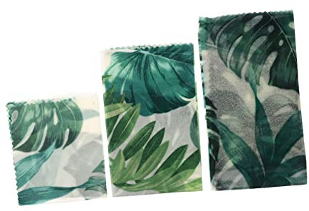 Cabilock 3St Bienenwachspapier Lebensmittelverpackungspapier veganes frischhaltefolie klarsichtfolie Packpapier Papier für Lebensmittel Lebensmittelverpackungen aus Bienenwachs Brot