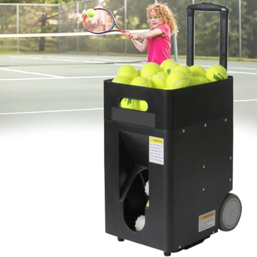 Beachtiful Tennis Trainingsgerät, Hochleistungsfähige, Ferngesteuerte Tennis Pitching Maschine, Tragbare Tennisball Aufschlagmaschine - Geeignet für Tennistraining, Wettkämpfe, Unterricht