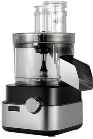 Cortador de Verduras Eléctrico Comercial Picadora de Verduras, Cortadora de Dados, Trituradora Automática de Cebollas y Patatas, Procesadora de Alimentos, 600W