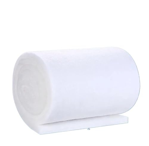 LCKKJHG filtervadd akvarium fisk tank filter bomull förtjockad kryptering rengöring akvarium filter fena akvarium filter fenor (120 x 40 x 3 cm)