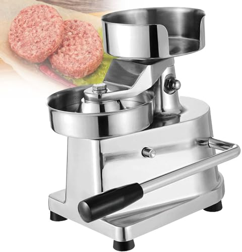 Pressa per Hamburger Professionale, pressa per Hamburger in Acciaio Inossidabile Resistente per Uso Commerciale, utensile da Cucina Durevole per Hamburger Perfetti
