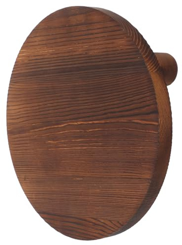 NUOBESTY Piedistallo per Vaso di Fiori in Legno Massello Rustico Espositore per Piante da Interno Stabile Altezza Alzata per Cosmetici e Vasi per Salotto Giardino e Ufficio