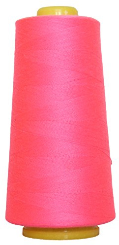 Polyester Gewinde Overlock-Maschine – 50 Farben – 40/2 Tex 27 – threadart neon pink