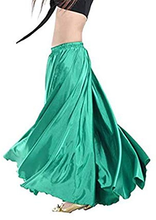 OrdinAry Gonna a Ruota Intera Costume di Danza del Ventre Swing Costume di Pancia Vestito da Ballo Abiti da Ballo per Donna Ballerino Professionista Abito Lungo in gonne di Chiffon