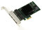 KALEA-INFORMATIQUE Scheda controller di rete PCIe x1 4 porte RJ45 QUAD LAN GIGABIT ethernet 10 100 1000Mb 1G - BroadCom BCM5719 - Profilo basso e alto