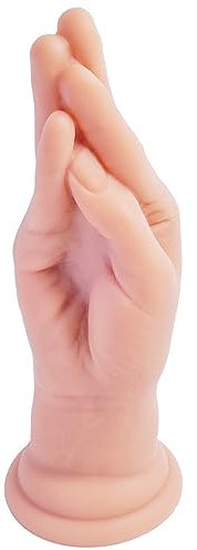 Realistischer Handdildo 24,5 cm großer flüssigem Silikon-Fisting-Dildo mit leistungsstarkem Saugnapf Monsterfetter Faustdildo für vaginale und anale Sexspielzeug für weibliches Vergnügen