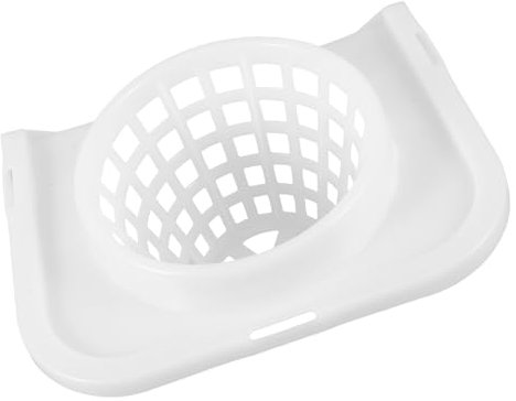TOPPERFUN Cubeta De Limpieza Canasta De Drenaje y Función De Escurrido Cubeta para Fregona para Múltiples Usos y Drenaje Rápido Diseño Práctico y Versátil Previene Salpicaduras De Agua