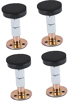 Cabilock 4stücke Verstellbare Wandstabilisatoren Für Betten Anti-sloshing Metall-bettseitenfixierer Für Schlafzimmer Robuste -Werkzeuge Einstellbar