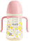 Oberni Trinklernbecher mit Strohhalm, Baby Trinklernflasche ab 6 Monaten, Kinder Trinklerntassen Auslaufsicherer, Spülmaschinengeeignet, BPA frei, PPSU, 300ml, Rosa, 1Stück