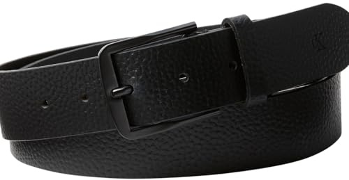 Calvin Klein Herren Gürtel Classic Flat 3,5 cm Ledergürtel