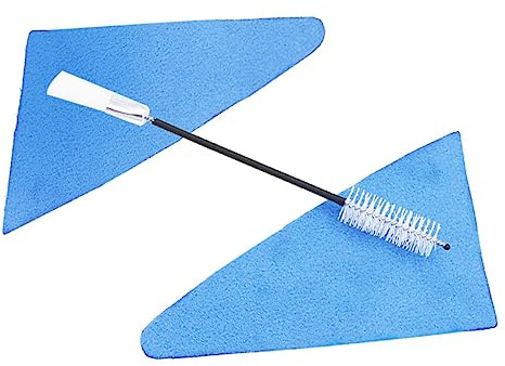 TOGEVAL Reinigungsset Bequemes Schnelles Nylon Edelstahl und Reinigen mit Praktisches für Baumwolle Zubehör Klarinette Saxophon im Haushalt