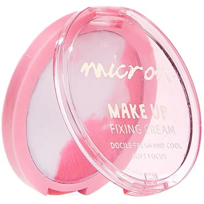 BommFu Setting Powder - Blurring Balm Powder - Long-Lasting Oil Control Fixing 4.5g Brightening Sensitive Skin Natural Finish Make up Setting Foundation for Women